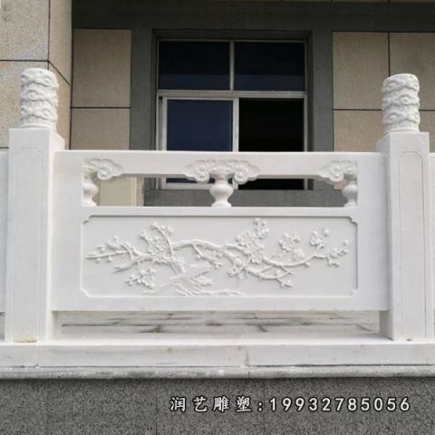 企业栏板石雕