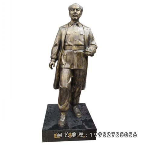 医院白求恩铜雕