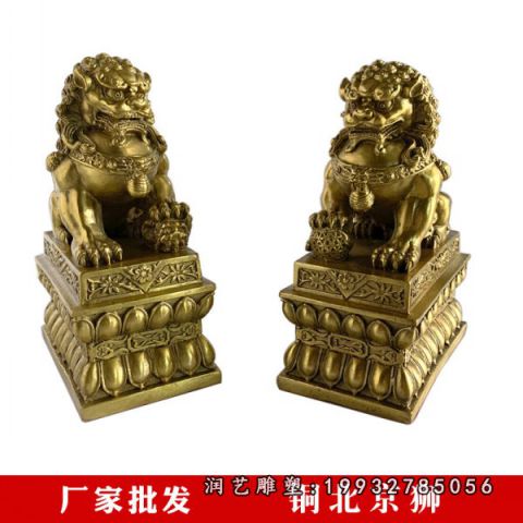 商场狮子铜雕