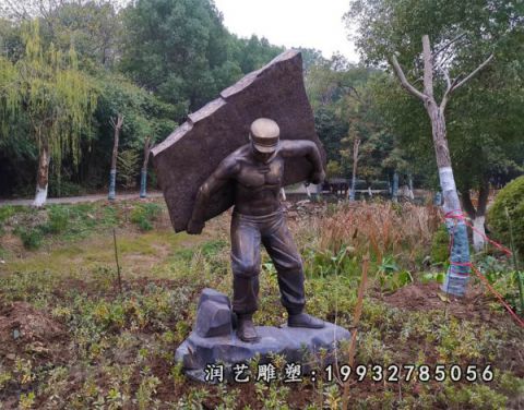 景区搬东西铜雕
