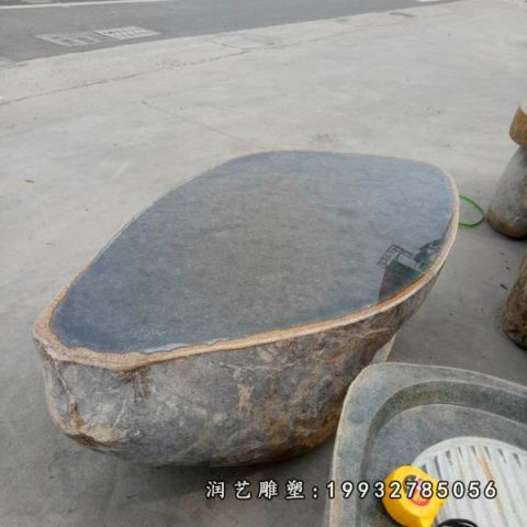 园林大理石桌凳雕塑