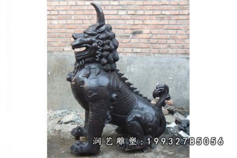 步行街动物铜雕