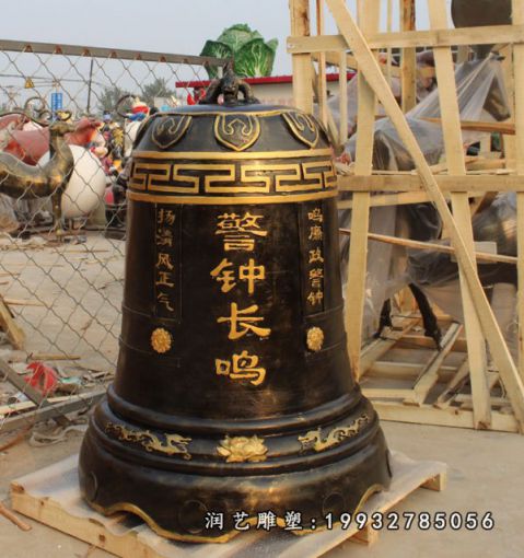 户外钟景观铜雕