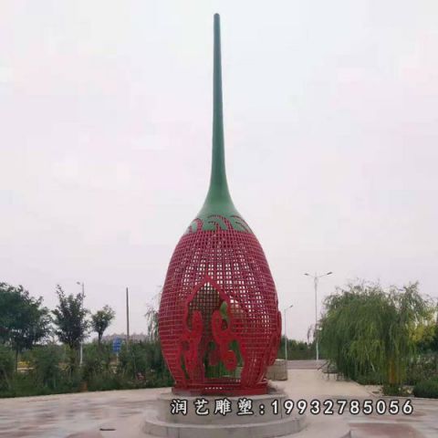 景区不锈钢镂空雕塑