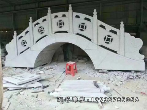 小区拱桥景观石雕