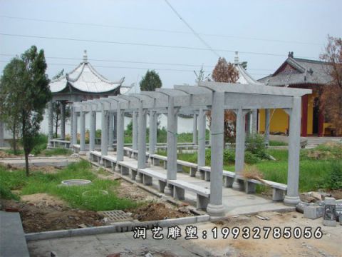 校园长廊景观石雕