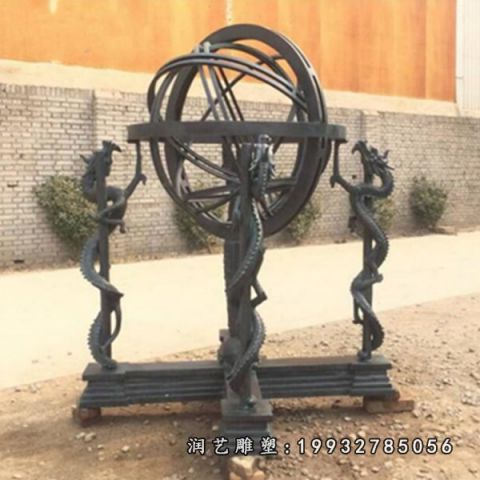 学校景观浑天仪铜雕