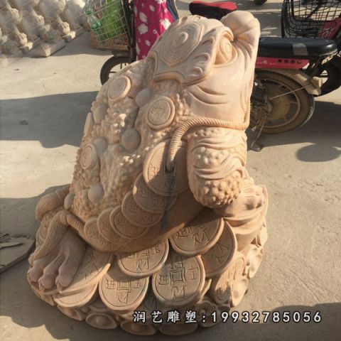 商场金蟾石雕
