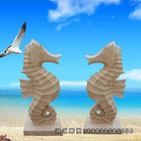 街道海马石雕
