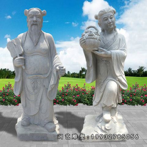 园林八仙过海石雕