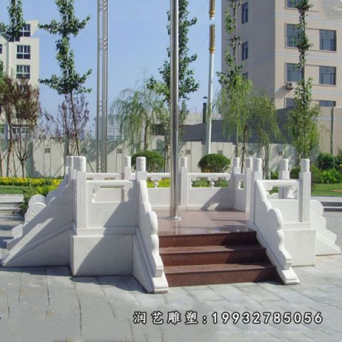 公园景观升旗台石雕