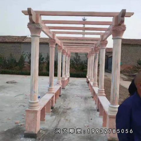 学校景观长廊石雕