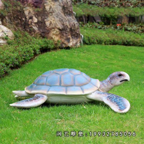 街道玻璃钢乌龟雕塑