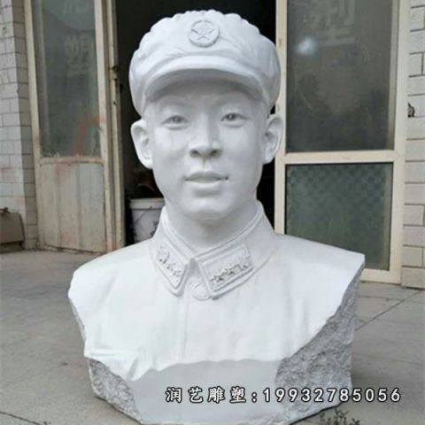 医院人物雷锋石雕