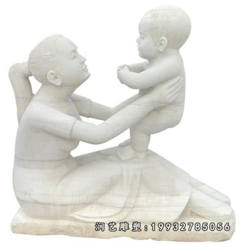 公司母子石雕