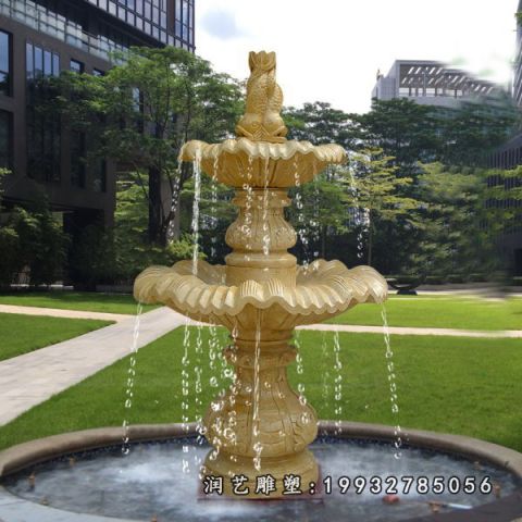 广场喷泉石雕