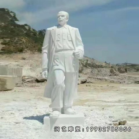 庭院白求恩人物石雕
