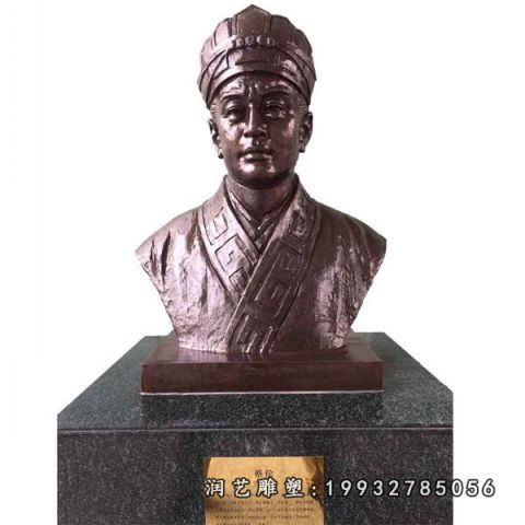 商场蔡伦铜雕