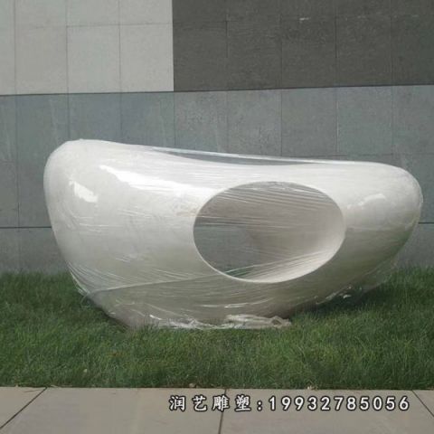 公司不锈钢创意景观雕塑