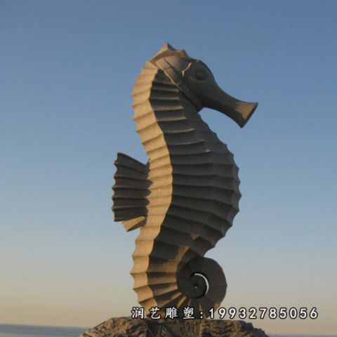 商场海马动物石雕
