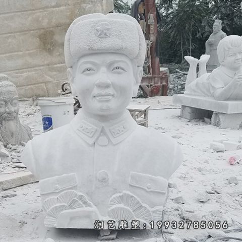 校园人物雷锋石雕