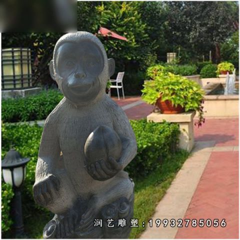 公园猴子石雕