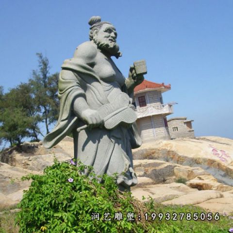 商场八仙过海石雕