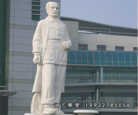 公园人物白求恩石雕