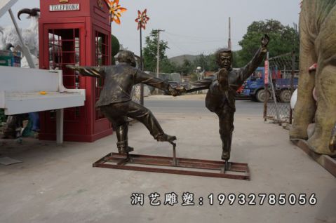 小区儿童铜雕
